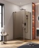 Душевой уголок CEZARES SLIDER-AH-1-100-70/80-BR-GM