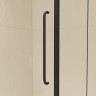 Душевой уголок RGW Classic CL-046B, прозрачный, распашные двери, 100 см x 80 см, черный