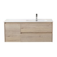 База под раковину подвесная BelBagno KRAFT-1200-2C-1A-SO-RGB-R Rovere Galifax Bianco