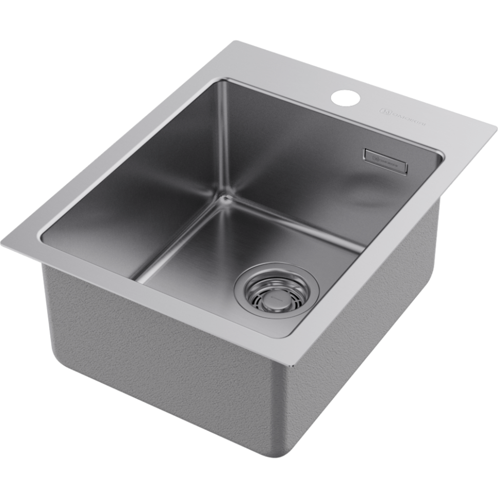 Кухонная мойка Omoikiri Amadare 39-IN нерж. сталь/нержавеющая сталь