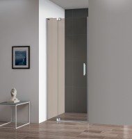 Душевая дверь в нишу CEZARES SLIDER-B-1-70/80-BR-GM