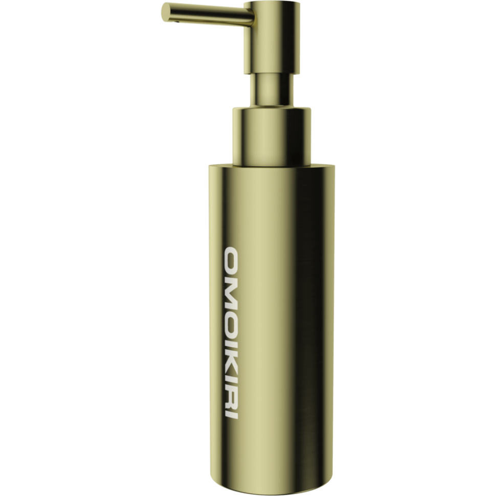 Дозатор Omoikiri OM-06-LG латунь/светлое золото