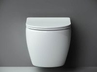Подвесной унитаз Metropol Rimless белый