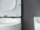 Подвесной унитаз Metropol Rimless белый