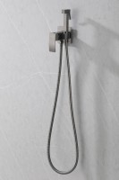 Смеситель ABBER Wasserfall AF8625NG с гигиеническим душем, никель