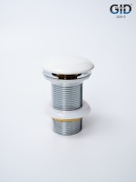 Донный клапан Gid без перелива Wh100 71101K белый 7x7x10