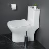 Унитаз-моноблок с сиденьем BelBagno LOUNGE BB8618CPR-MN/SC
