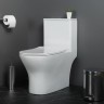 Унитаз-моноблок с сиденьем BelBagno LOUNGE BB8618CPR-MN/SC