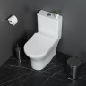 Унитаз-моноблок с сиденьем BelBagno LOUNGE BB8618CPR-MN/SC