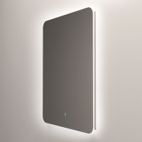 Зеркало LED VLM-3BE500 500х700 c сенсорным выключателем и диммером