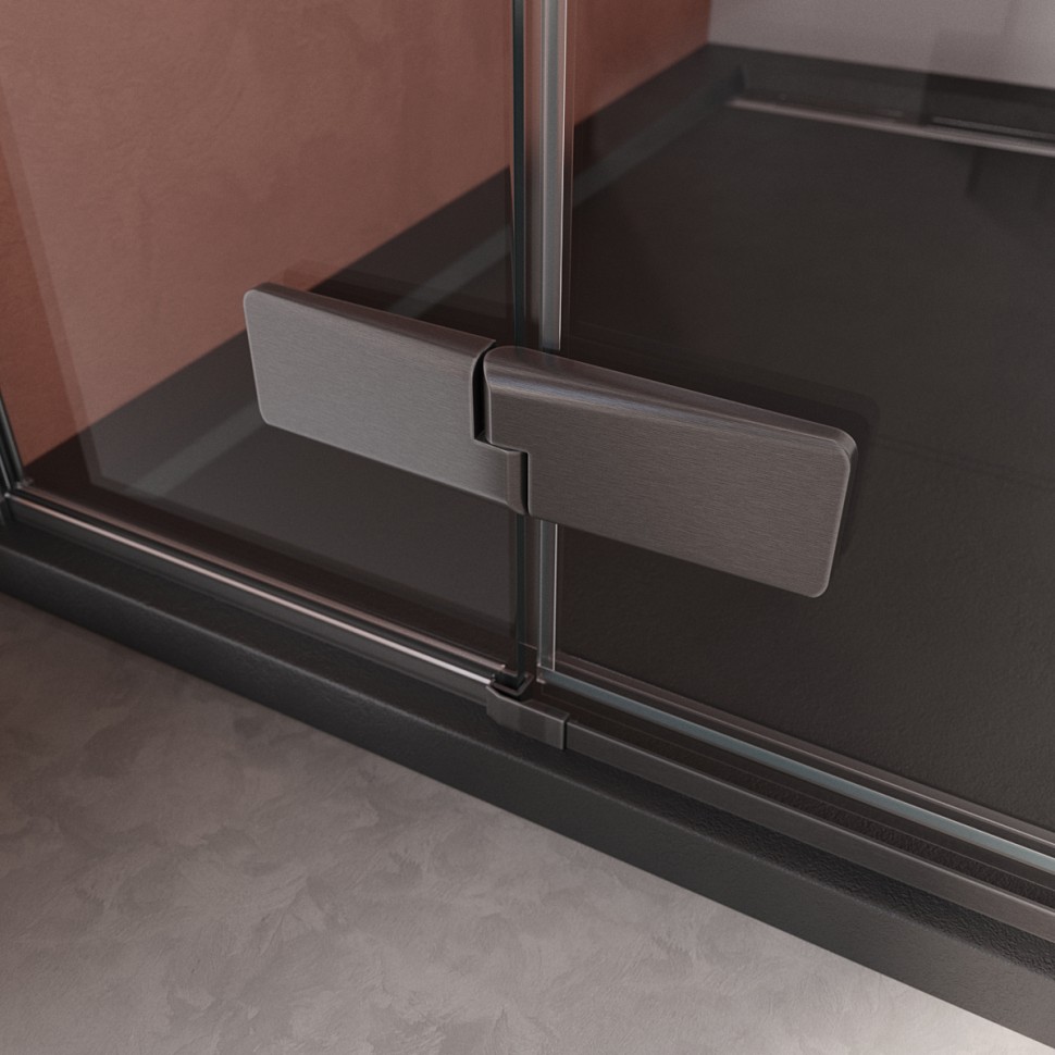 Душевой уголок Cezares LINER-AH-1-120/90-C-GM-L