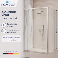 Душевой уголок RGW PA-078 (RGW PA-008 + Z-050-2) 800x800  