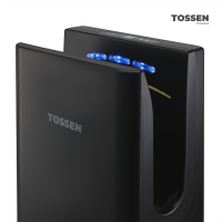 TOSSEN DH 1615 PB - погружная сушилка для рук (коллекция «Матовый чёрный»)  