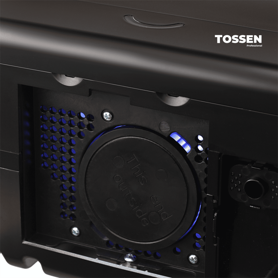 TOSSEN DH 1615 PB - погружная сушилка для рук (коллекция «Матовый чёрный»)  