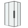Душевое ограждение Grossman Galaxy 1/2.K33.01.12.21.00-1/2.K33.01.70.21.00 (120х70х195) раздвижная,черный матовый,стекло прозрачное,2 места