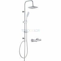 Душевая колонна, со смесителем для душа, термостатической