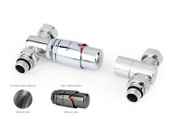 Автоматический терморегулятор прямой (G 1/2&quot; НР х G 3/4&quot; НГ)