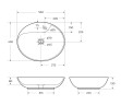 Накладная раковина BelBagno BB1370