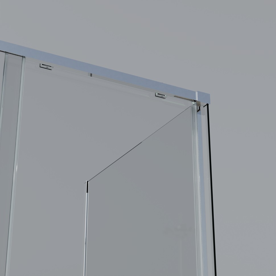 Душевой уголок Софт 2 (Soft 2) VSR-3SO29012CLG, 1200*900, брашированное золото, стекло прозрачное