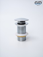 Донный клапан Gid без перелива Ch100 73302K хром 7x7x10