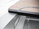 Мойка нерж. сталь NEXT-MULTI SINK 74-L UNI, PM787445-L-GM, вороненая сталь,740х450мм, Paulmark