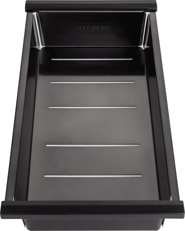Мойка нерж. сталь NEXT-MULTI SINK 74-L UNI, PM787445-L-GM, вороненая сталь,740х450мм, Paulmark