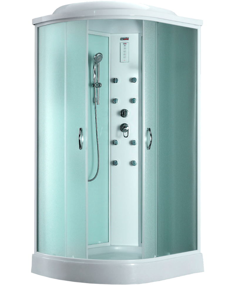 Timo eco TE-0702 R душевая кабина 120*80*218, турецкая баня хамам, стульчик прозрачный