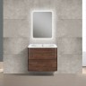 База под раковину Vico 600 подвесная, 2 выкатных ящика soft close, R.Wood