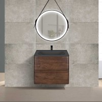 База под раковину Vico 600 подвесная, 2 выкатных ящика soft close, R.Wood