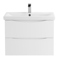 База под раковину подвесная BelBagno MARINO-CER-600-2C-SO-BL-P Bianco Lucido