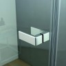 Душевой уголок с распашной дверью на петлях - RGW SV-040 (Матовое-Сатинат, 1000x800)