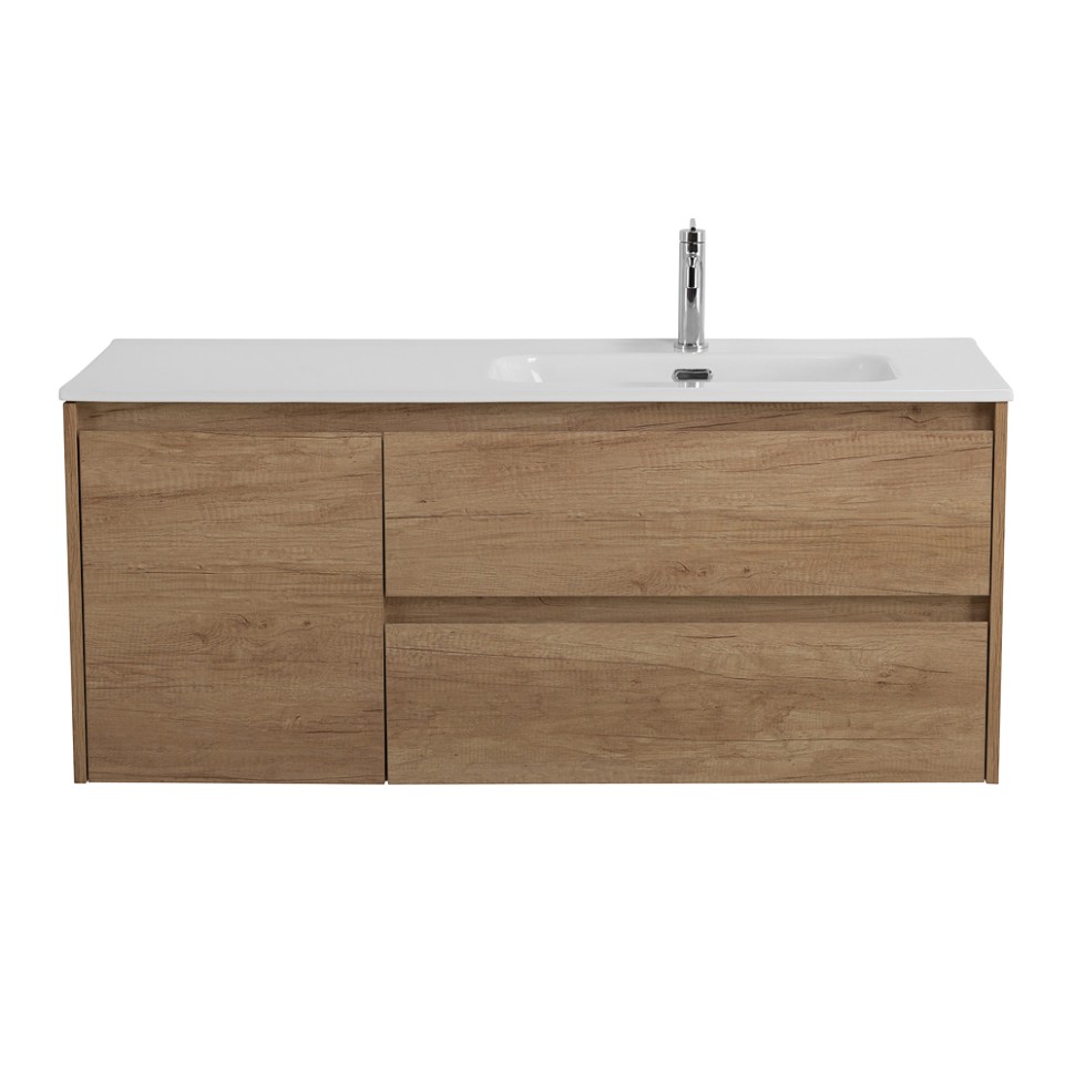 База под раковину подвесная BelBagno KRAFT-1200-2C-1A-SO-RNN-R Rovere Nebrasca Nature