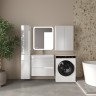 Тумба подвесная STYLE LINE "Атлантика 70", Люкс Плюс белый глянец с раковиной Атлантик 70  