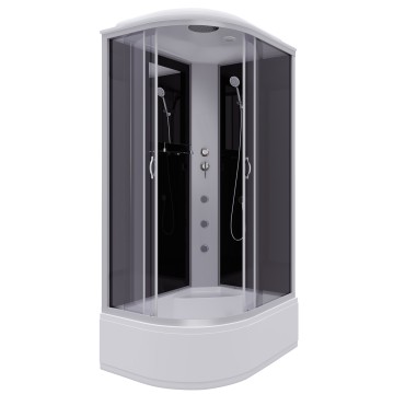 Душевая кабина Niagara Classic NG-2510-14RG (120х80х215) высокий поддон(40см),стекло тонированное,4 места