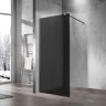 Душевая перегородка Walk-In VSW-1H100GFGM, 1000*2000, вороненая сталь, стекло матовое тонированное