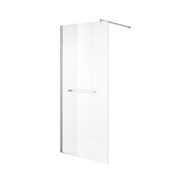 Душевая перегородка Niagara Nova NG-661-10 (100х195) хром,стекло прозрачное,1 место