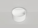 Раковина накладная ARMONIA ROUND TOP 02  без отверстия под смеситель 450х450х250 S-Stone Матовое
