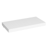 Столешница KUPÁLA PLATO 120 белая матовая , искусственный монолитный камень Solid Surface, кронштейн с артикулом KPR заказывается отдельно!