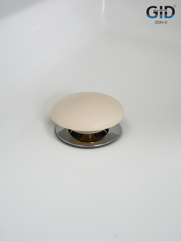 Донный клапан Gid без перелива Sr100 74405K светло-коричневый матовый 7x7x10