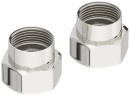 Комплект фитингов прямой (G 1" НГ х G 3/4" ВР) / 2 шт.