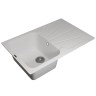 Кухонная мойка кварцевая Uperwood Quartz Premium UPD-04-01, прямоугольная, белая