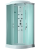 Timo eco TE-0709 душевая кабина 90*90*218, турецкая баня хамам, стульчик прозрачный