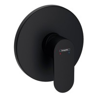 Смеситель для душа Hansgrohe Rebris S (внешняя часть) 72667670 черный матовый