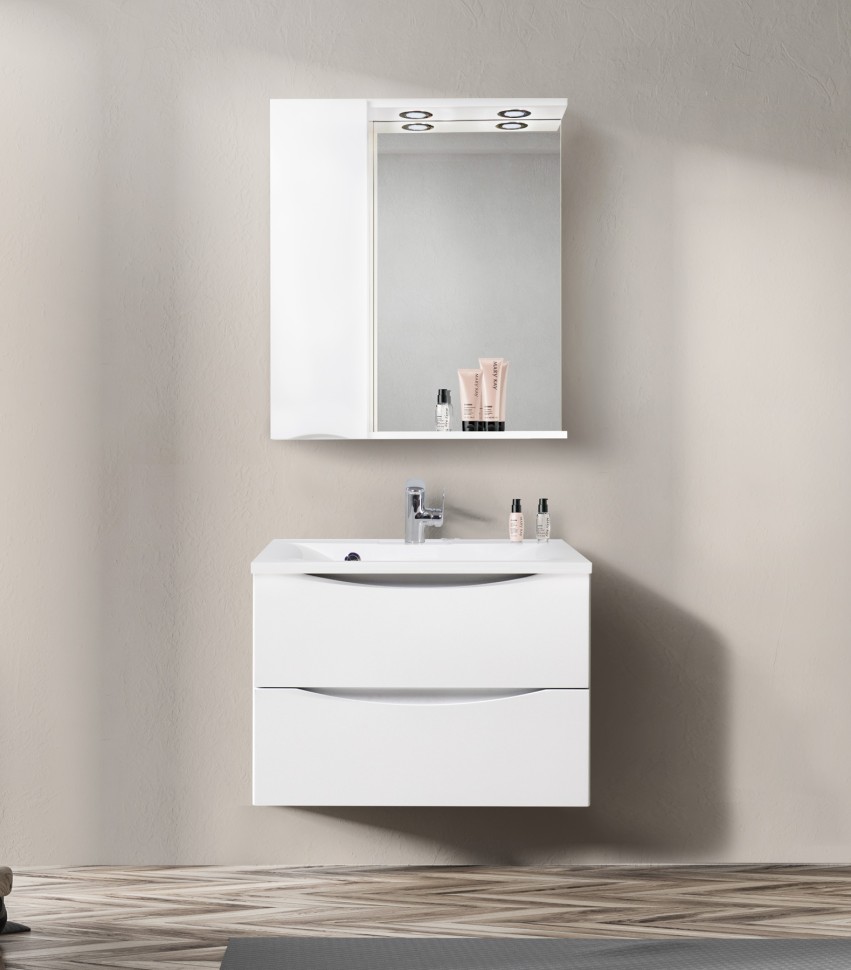 Шкаф подвесной BelBagno MARINO-SPC-700/750-1A-BL-P-L