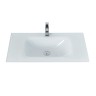 Стеклянная раковина BelBagno BB1010/465-LV-VTR-BL