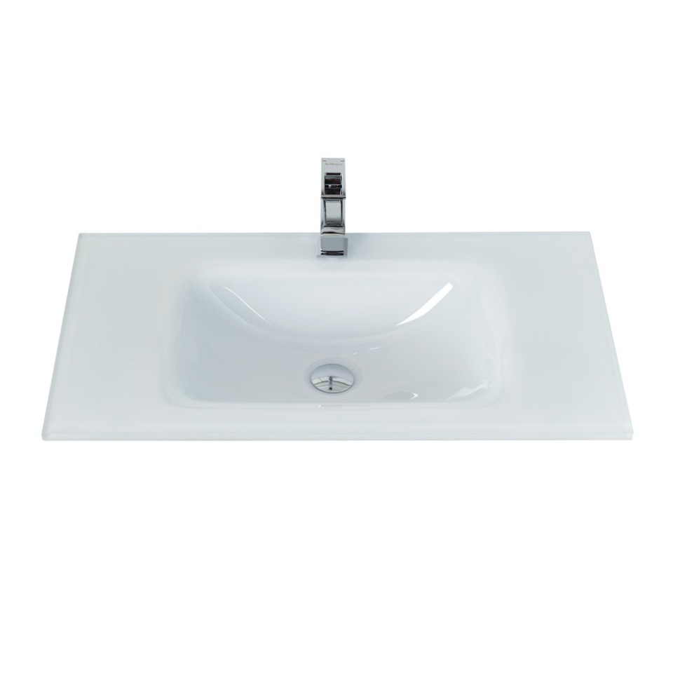 Стеклянная раковина BelBagno BB1010/465-LV-VTR-BL
