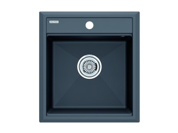 Мойка STEPIA 45, IT-GRANIT, PM114651-AN, антрацит, 460х510, Paulmark