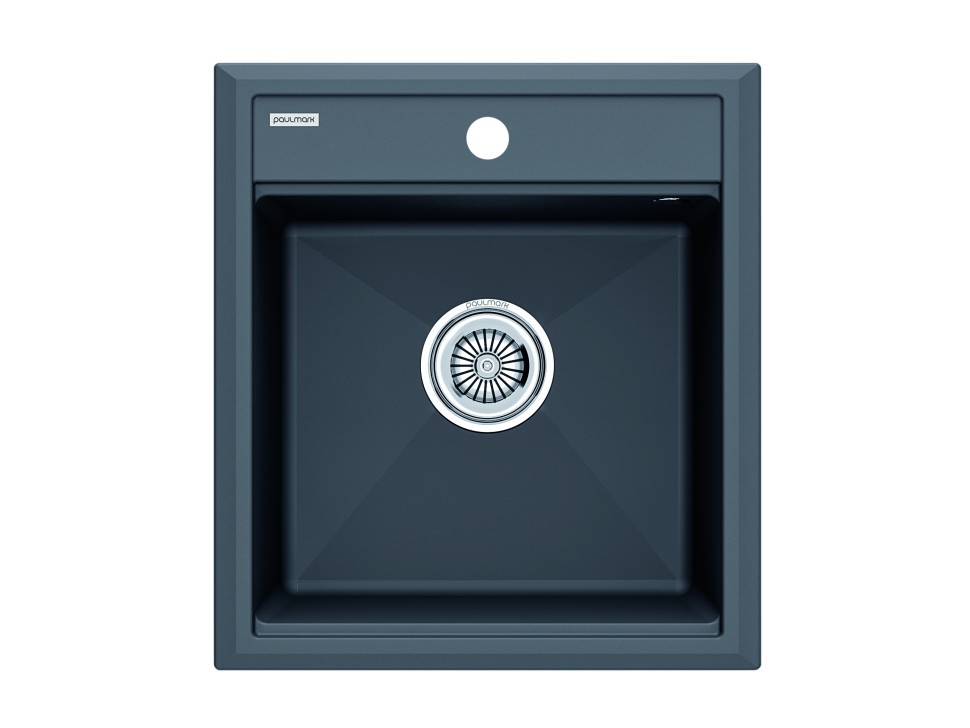 Мойка STEPIA 45, IT-GRANIT, PM114651-AN, антрацит, 460х510, Paulmark