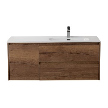 База под раковину подвесная BelBagno KRAFT-1000-2C-1A-SO-RT-R Rovere Tabacco