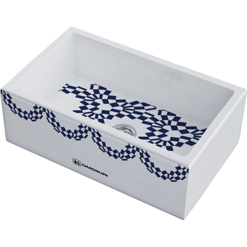 Кухонная мойка Omoikiri Mikura 76-Tokyo 2 Natceramic/белый
